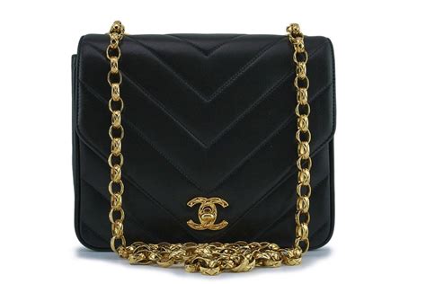 chanel black gold bag|chanel black classic flap bag.